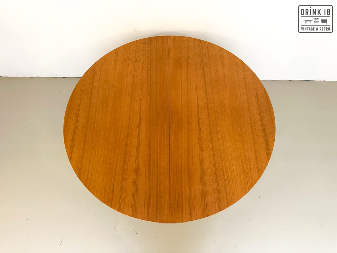 Vintage - Verlengbare ronde eettafel XL