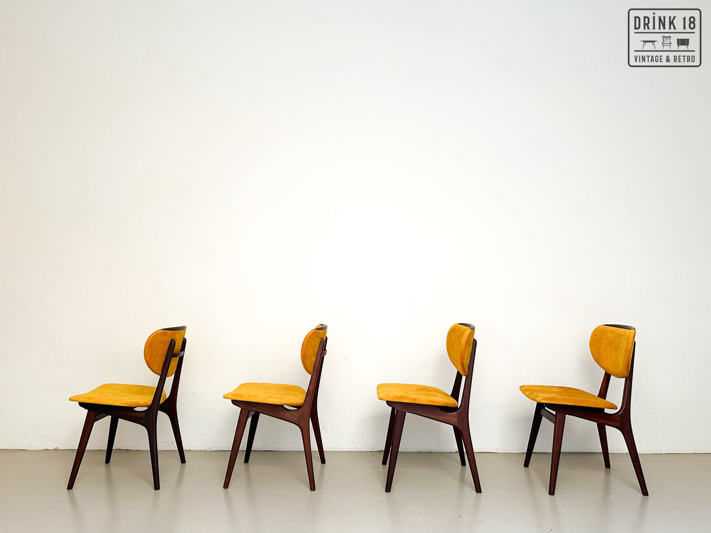 Vintage eetkamerstoelen (Sun) - Louis van Teeffelen #2