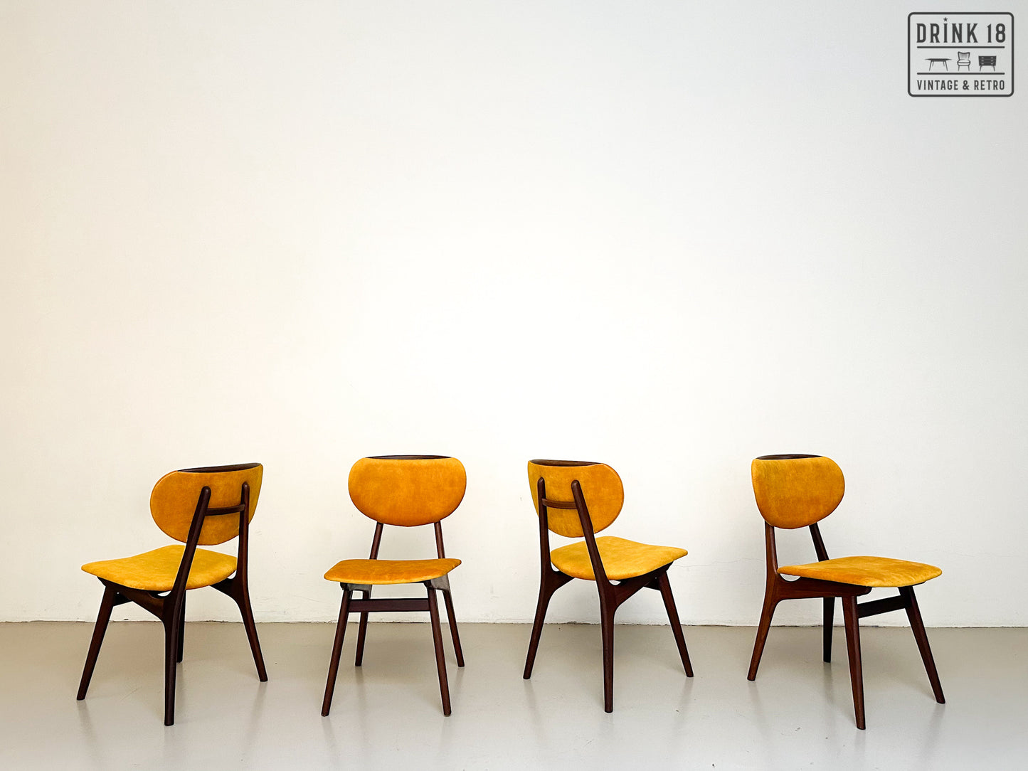 Vintage eetkamerstoelen (Sun) - Louis van Teeffelen #2