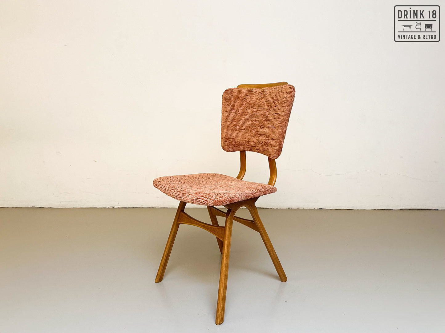 Vintage - Vier Eetkamerstoelen #1