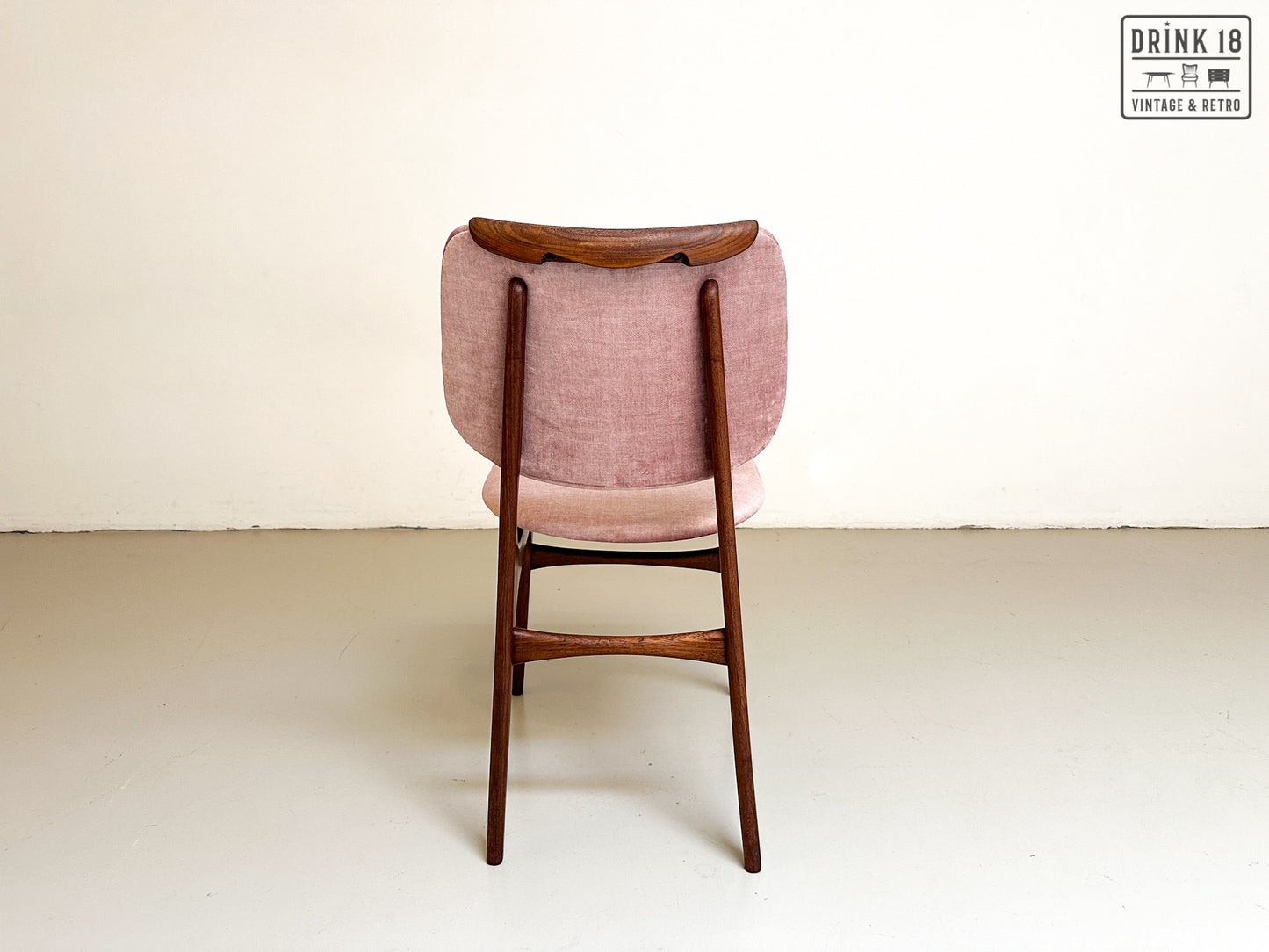 Vier vintage eetkamerstoelen - Louis van Teeffelen