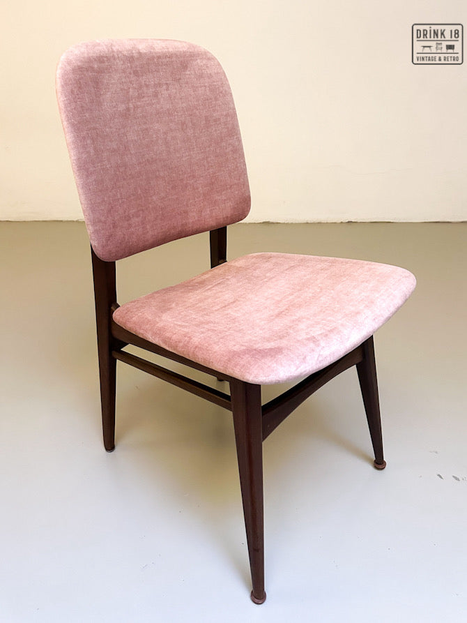 Vier vintage eetkamerstoelen - Louis van Teeffelen
