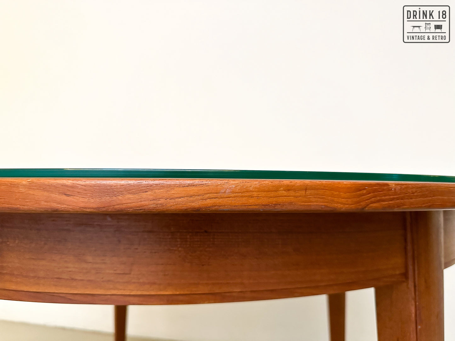 Vintage - Verlengbare ronde eettafel #2