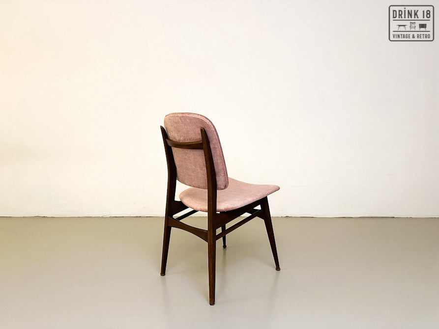 Vier vintage eetkamerstoelen - Louis van Teeffelen