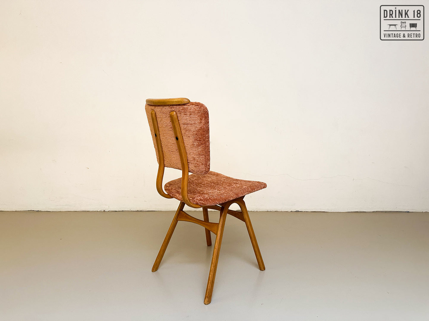 Vintage - Vier Eetkamerstoelen #1