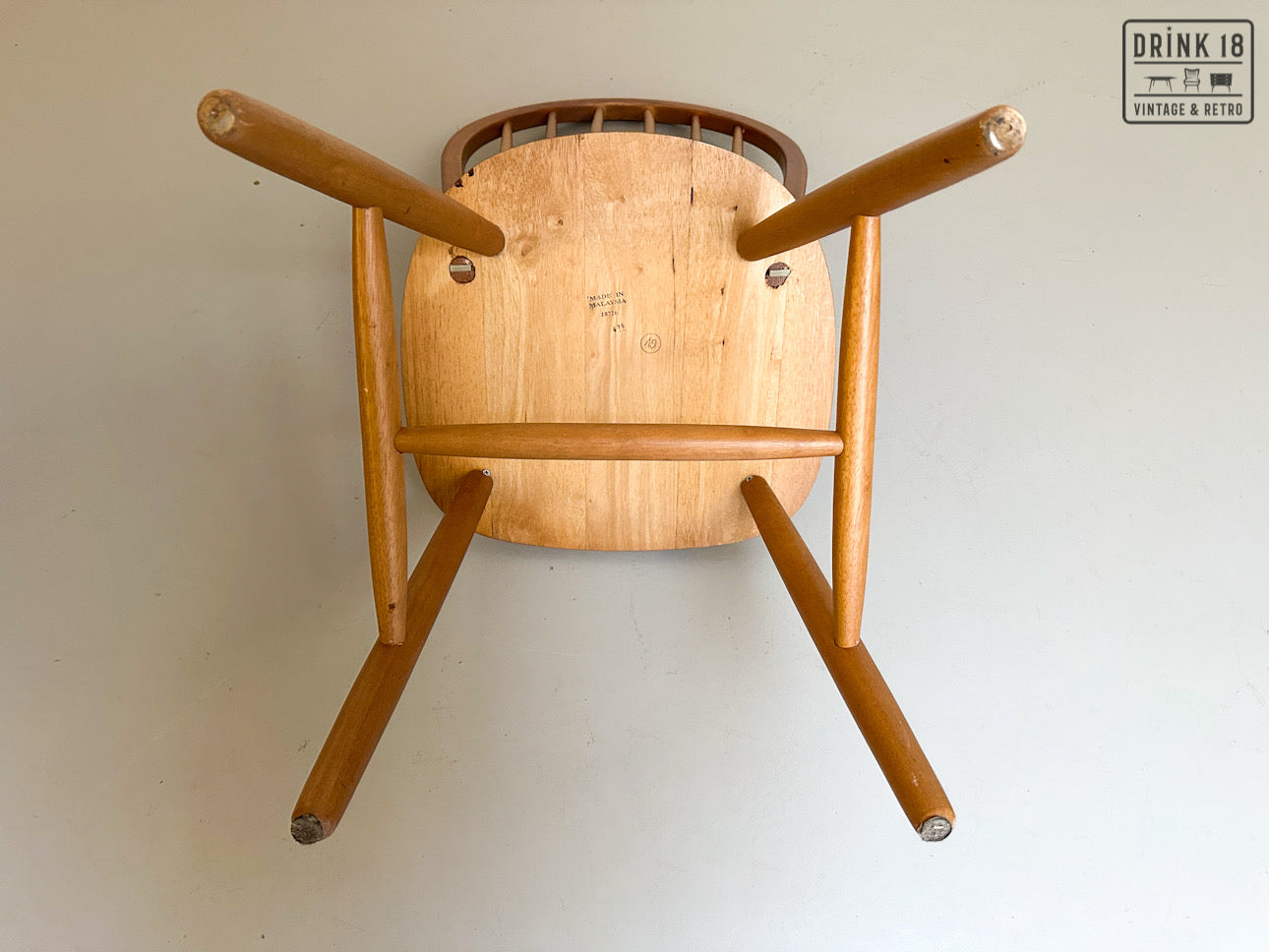 Vintage - Vier Spijlenstoelen