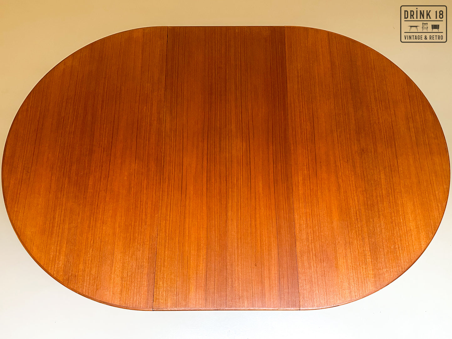 Vintage - Verlengbare ronde eettafel #2