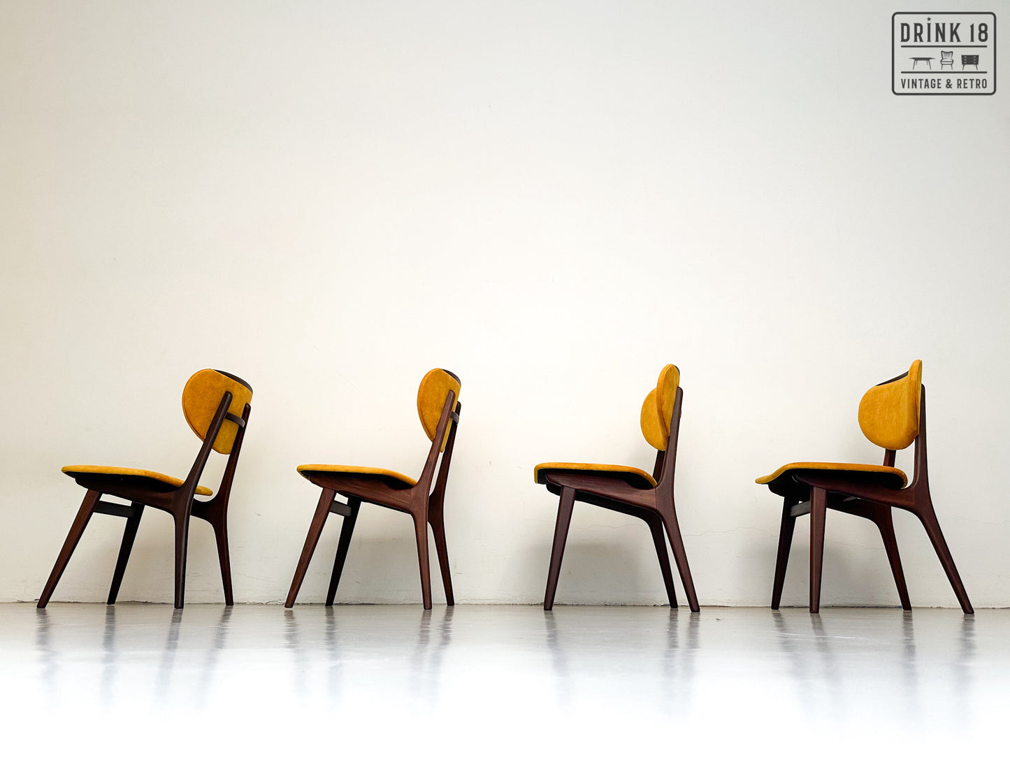 Vintage eetkamerstoelen (Sun) - Louis van Teeffelen #2