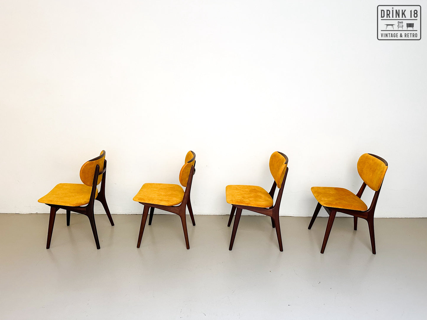 Vintage eetkamerstoelen (Sun) - Louis van Teeffelen #2