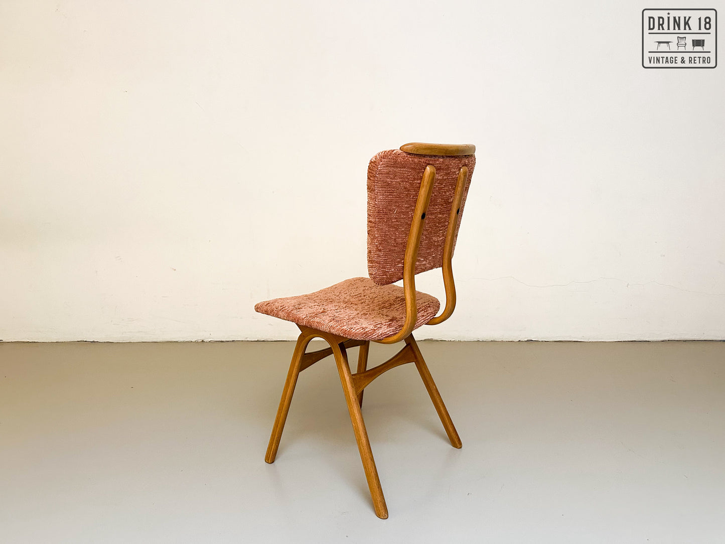 Vintage - Vier Eetkamerstoelen #1