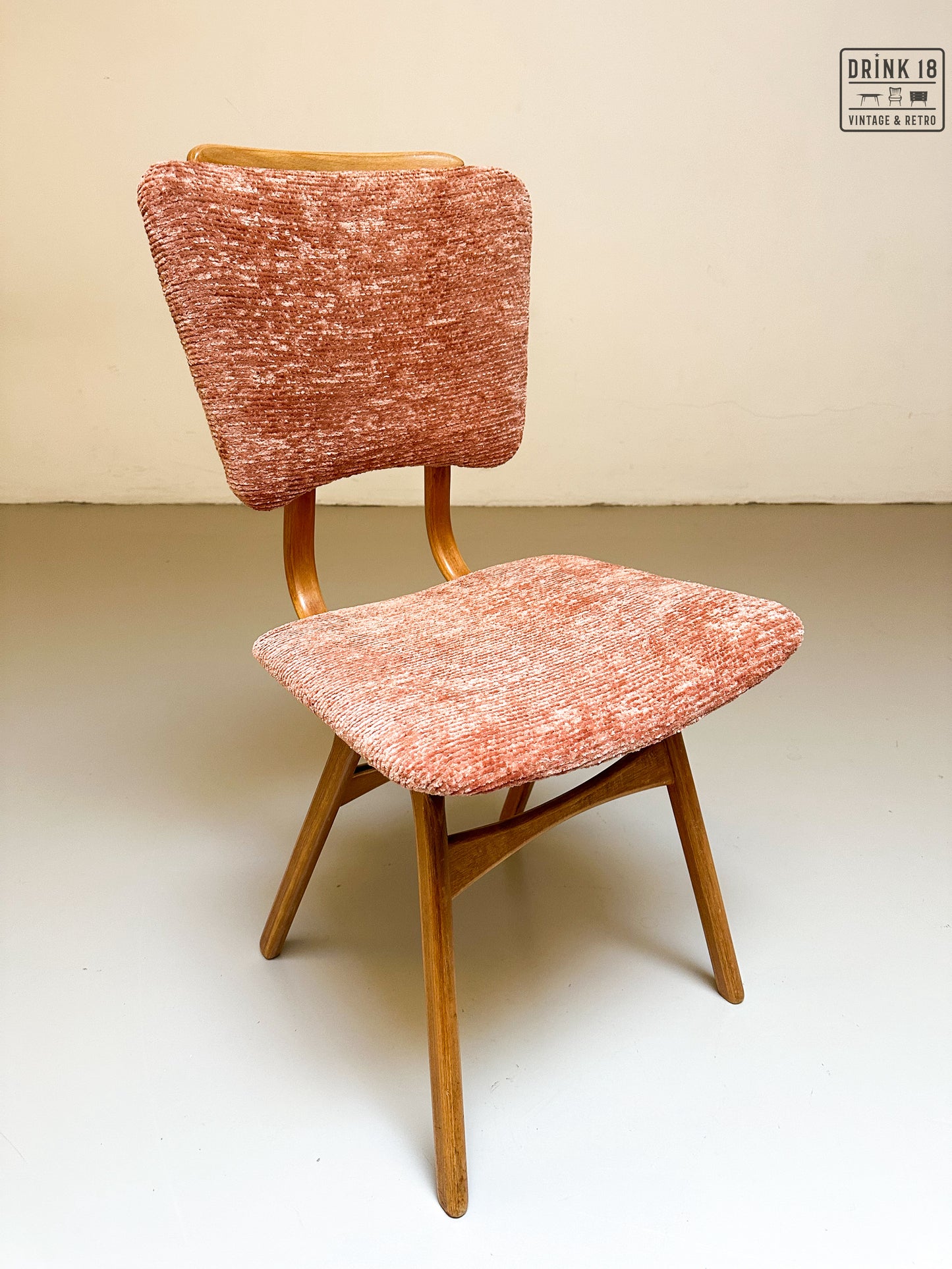 Vintage - Vier Eetkamerstoelen #1