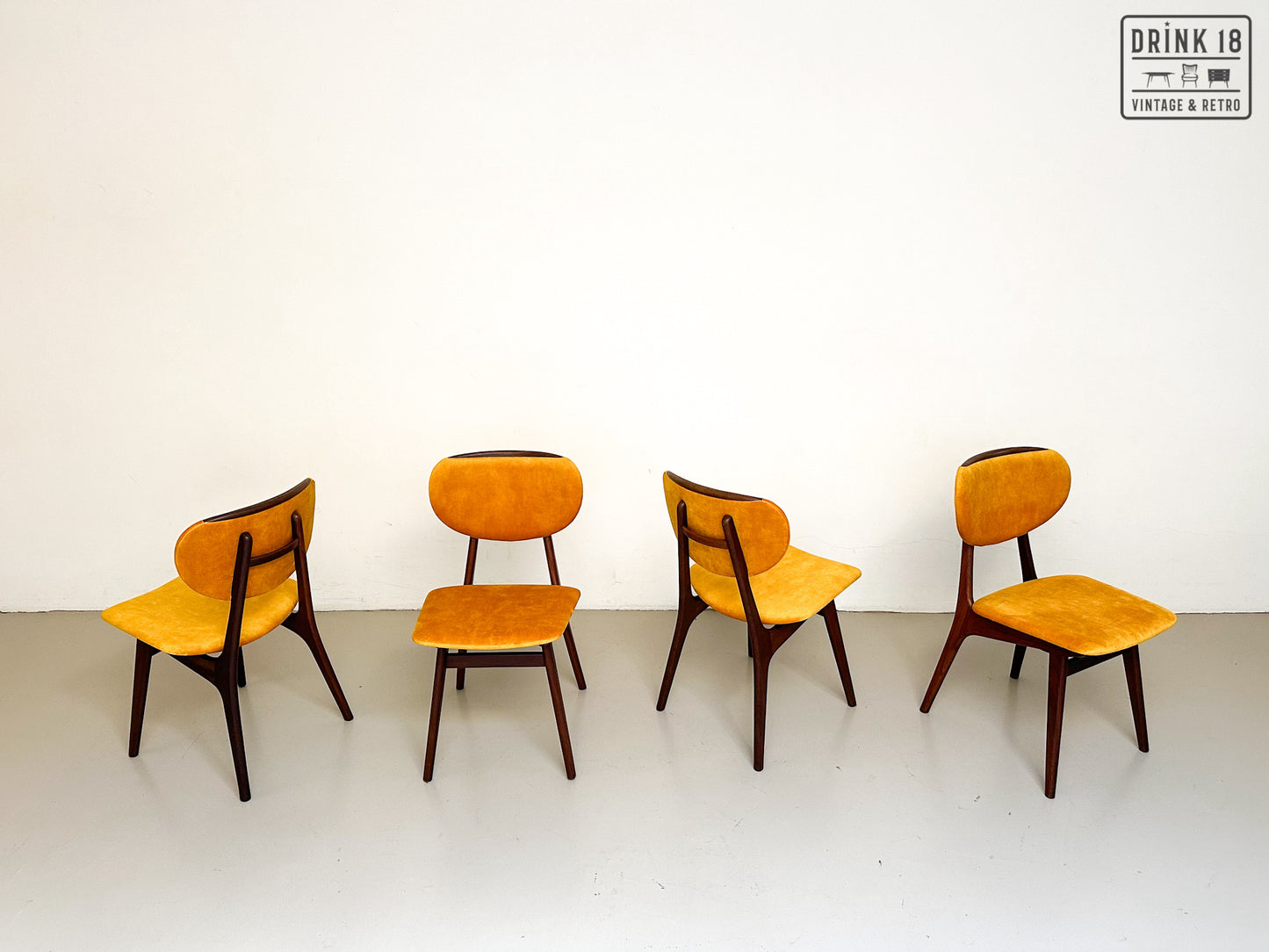 Vintage eetkamerstoelen (Sun) - Louis van Teeffelen #2