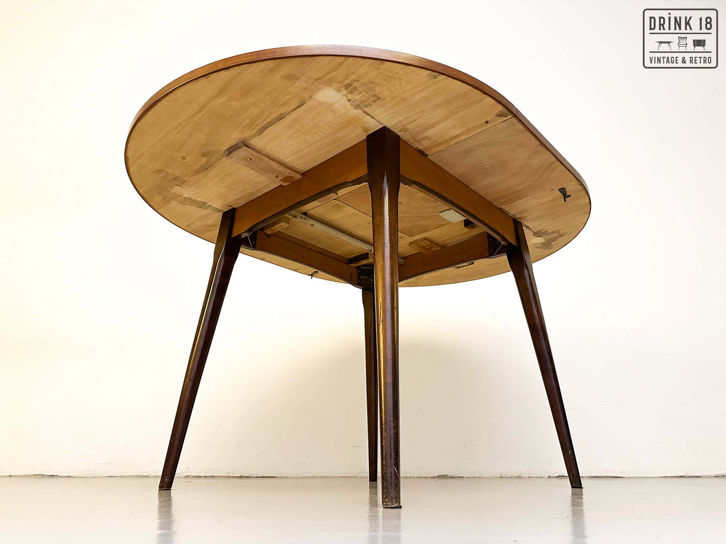 Verlengbare ronde eettafel - Holland