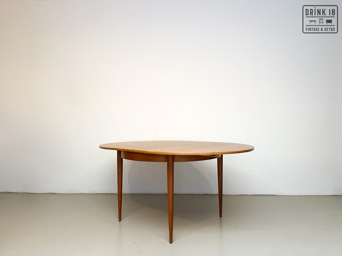 Vintage - Verlengbare ronde eettafel XL