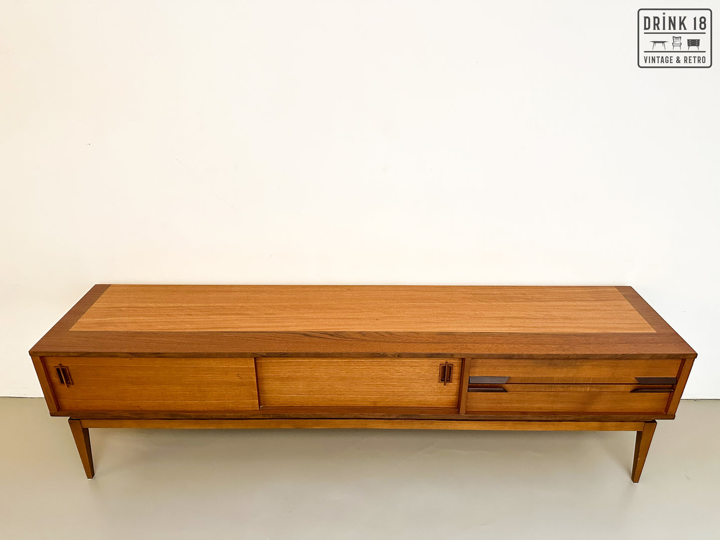 Vintage - Lage Wand/TV-meubel #2