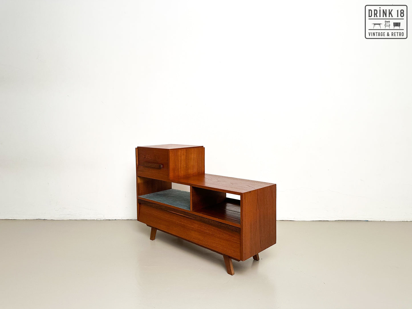 Vintage - Tv/Platenspeler Meubel