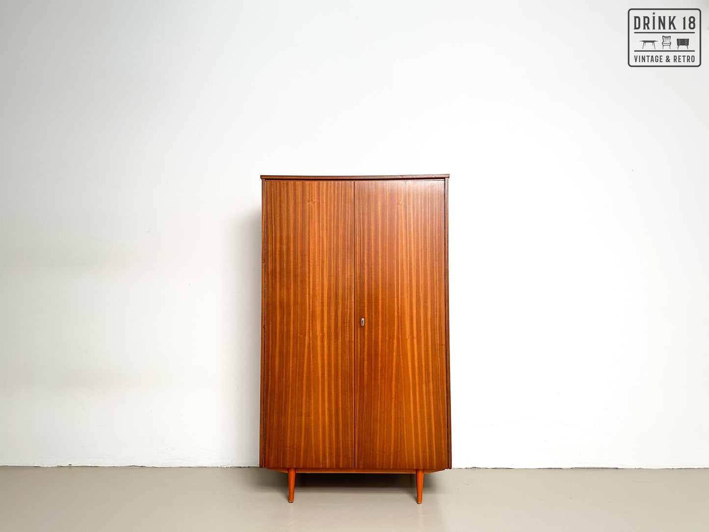 Vintage - Kleerkast Teak