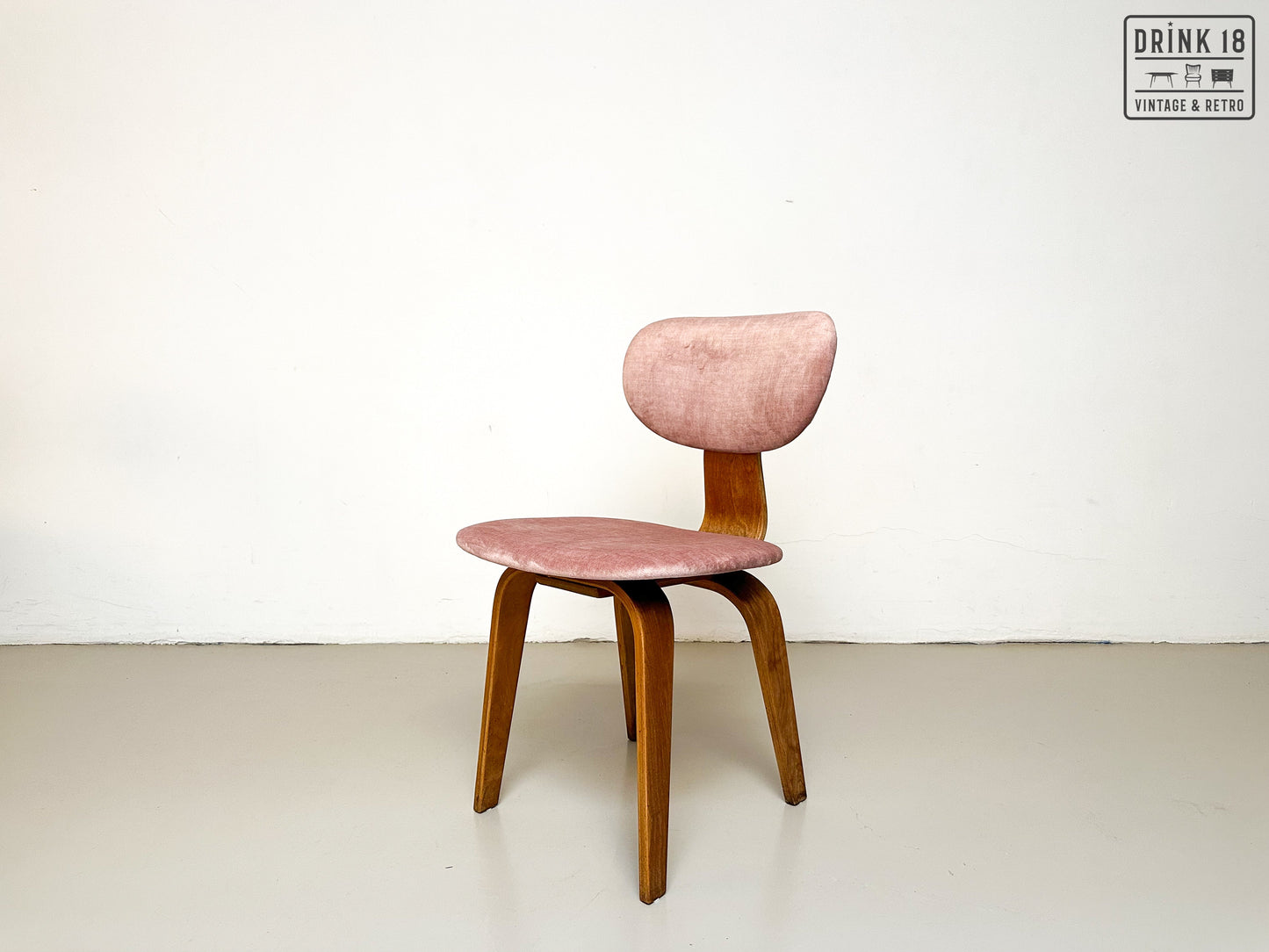 Vier SB02 Eetkamerstoelen - Pastoe