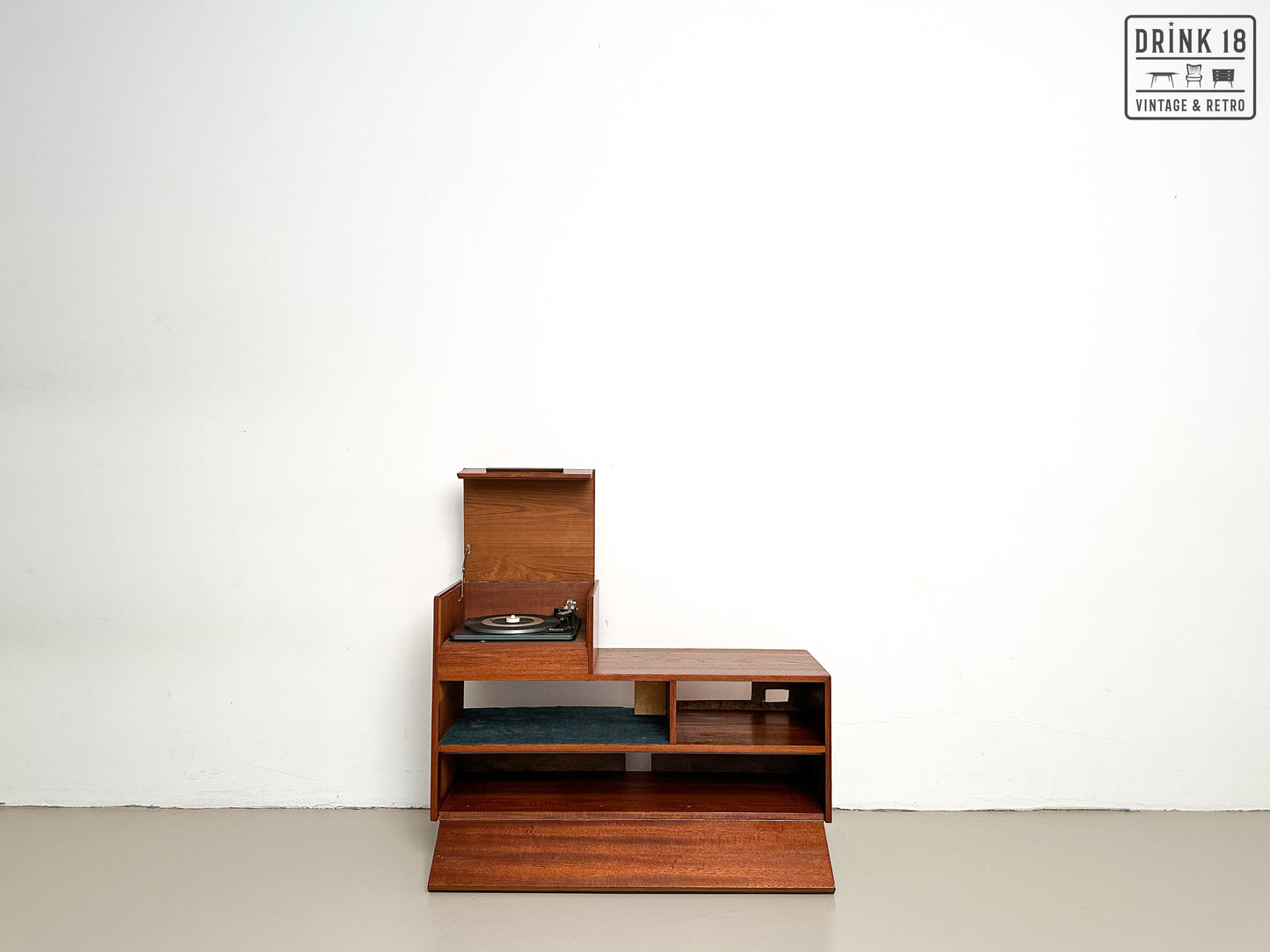 Vintage - Tv/Platenspeler Meubel