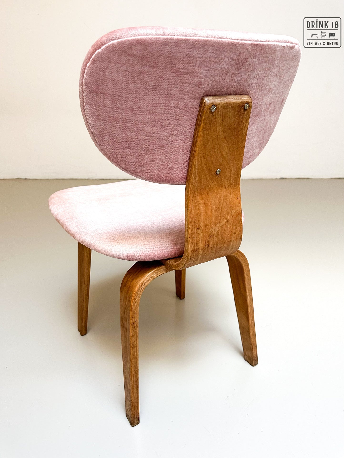 Vier SB02 Eetkamerstoelen - Pastoe
