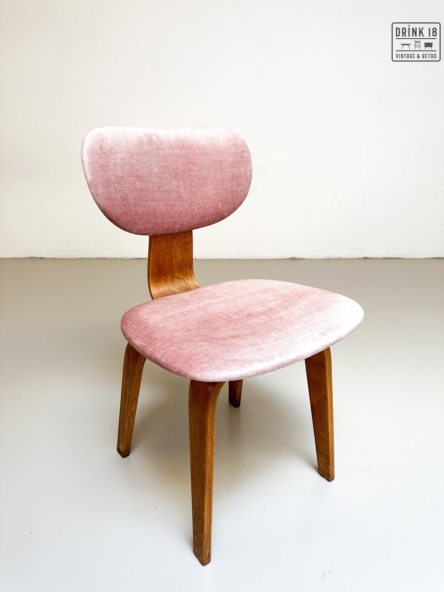 Vier SB02 Eetkamerstoelen - Pastoe