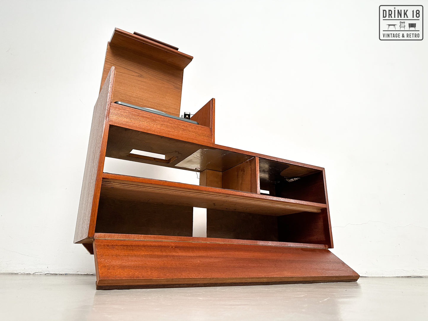 Vintage - Tv/Platenspeler Meubel