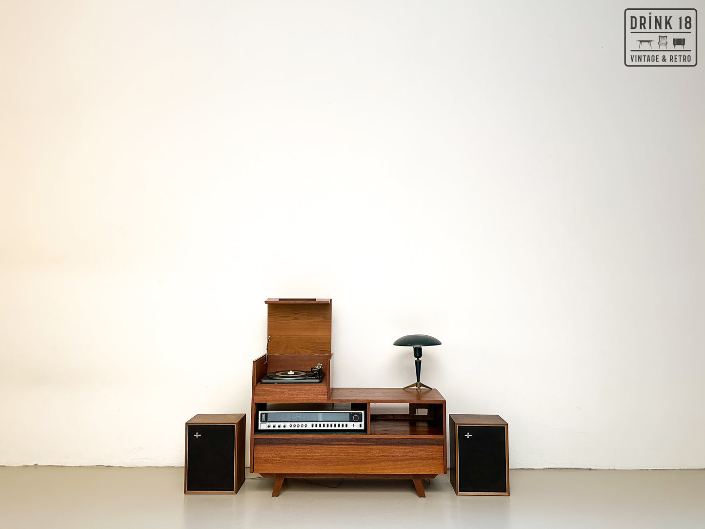 Vintage - Tv/Platenspeler Meubel