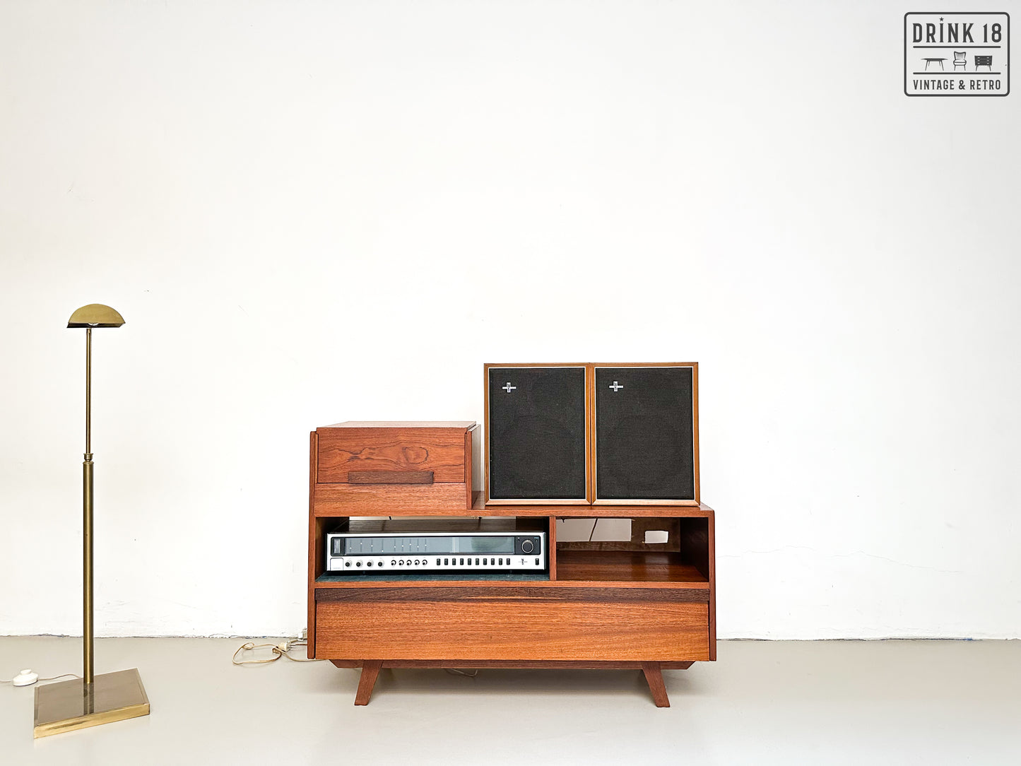 Vintage - Tv/Platenspeler Meubel