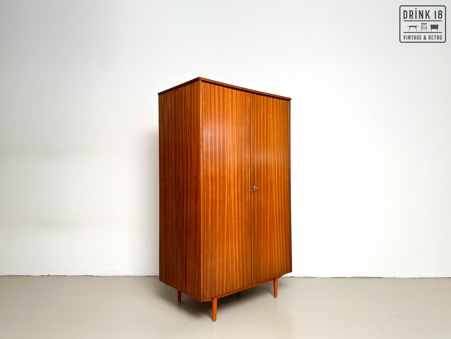 Vintage - Kleerkast Teak