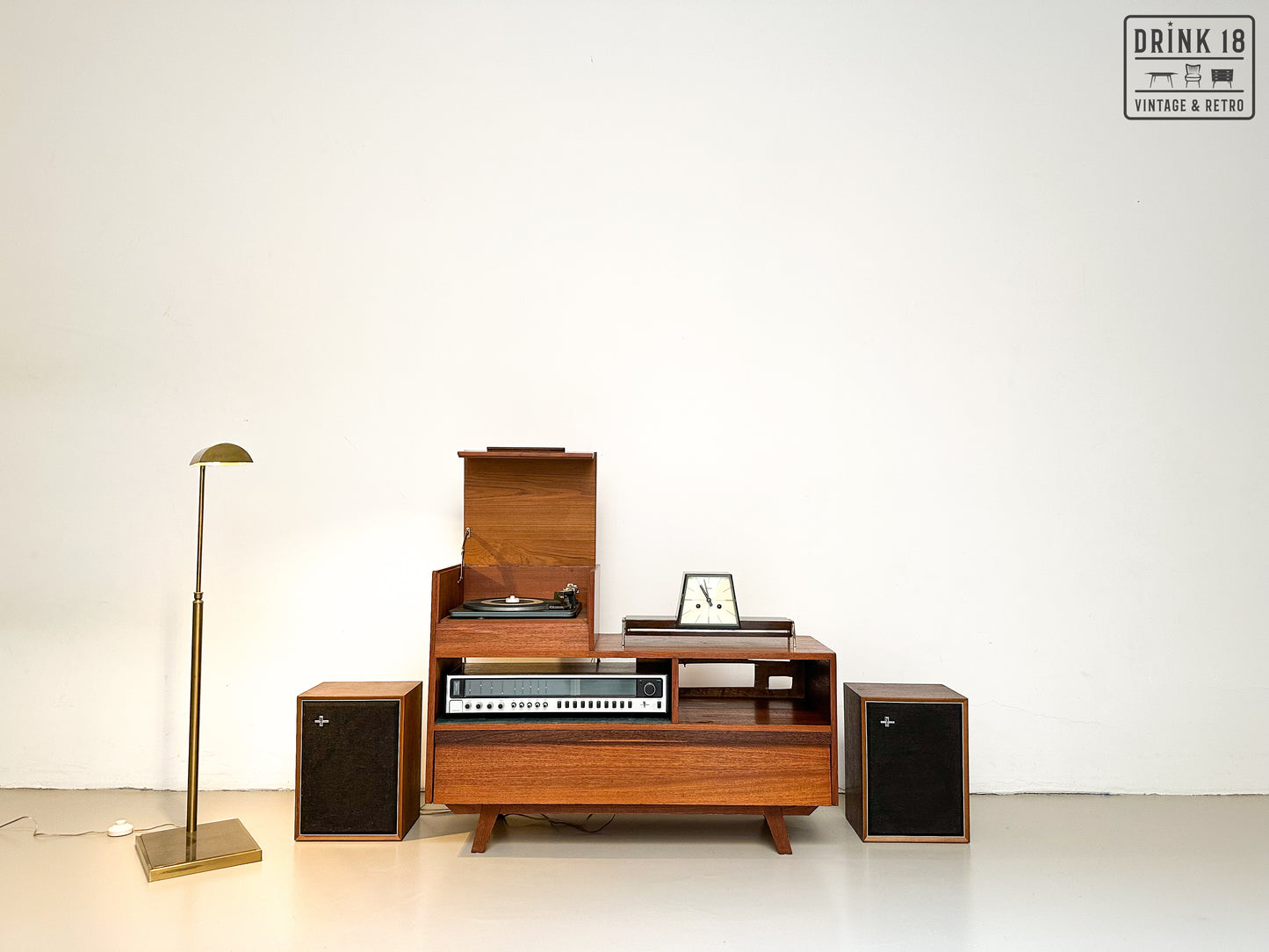 Vintage - Tv/Platenspeler Meubel