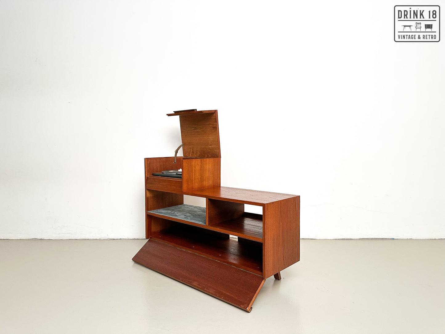 Vintage - Tv/Platenspeler Meubel