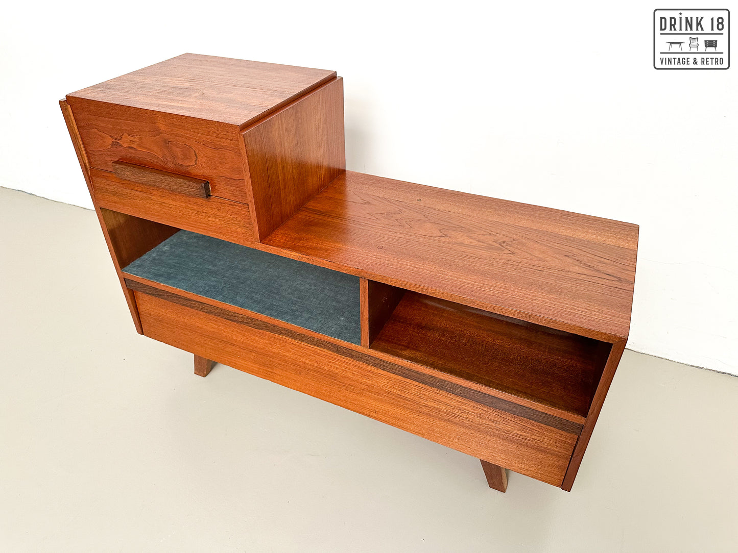 Vintage - Tv/Platenspeler Meubel
