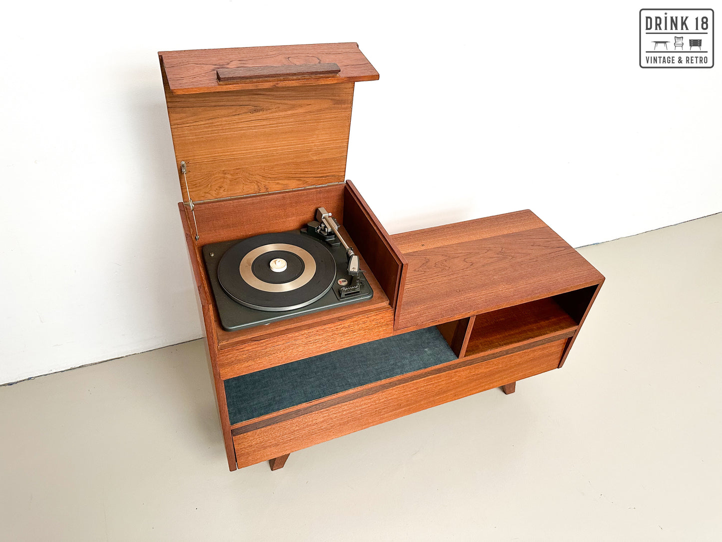Vintage - Tv/Platenspeler Meubel