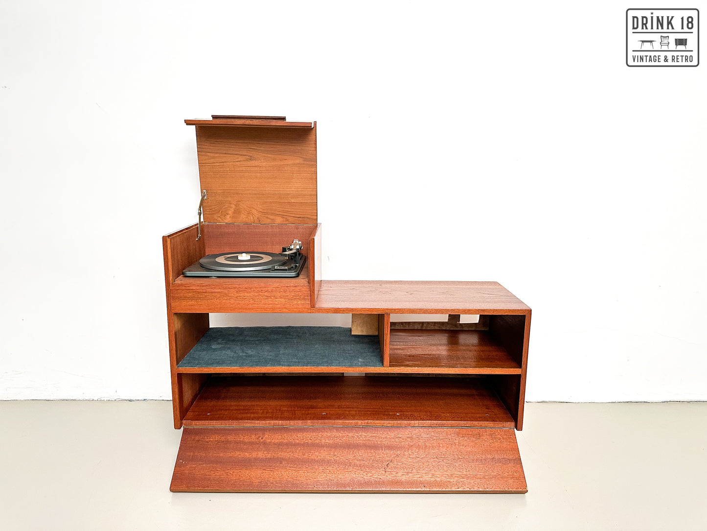 Vintage - Tv/Platenspeler Meubel