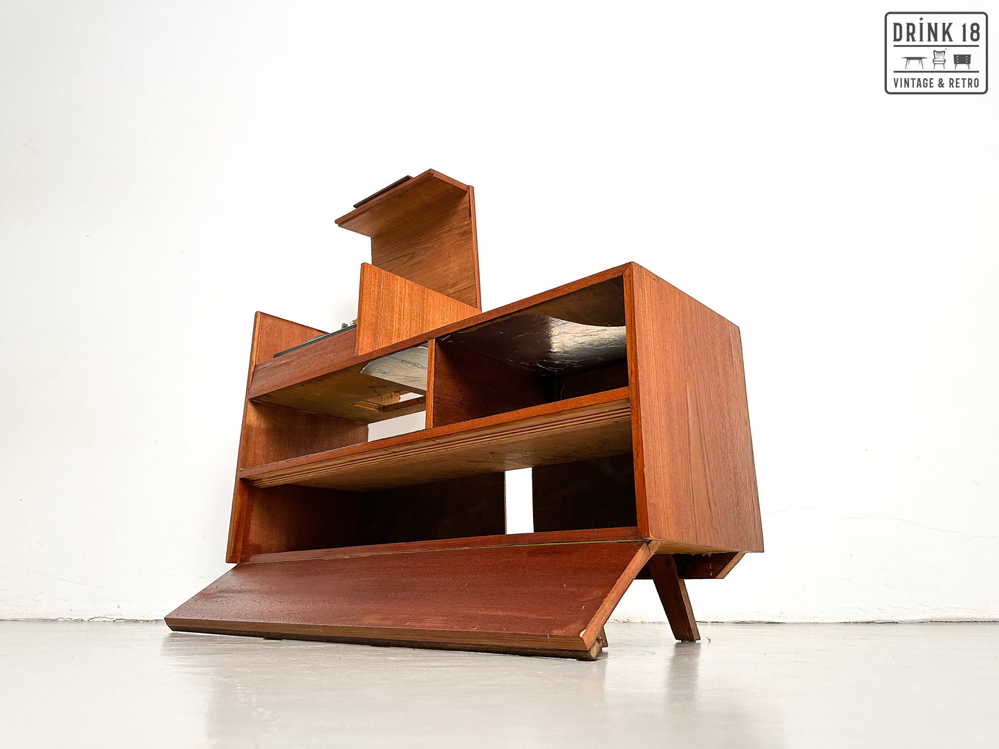 Vintage - Tv/Platenspeler Meubel