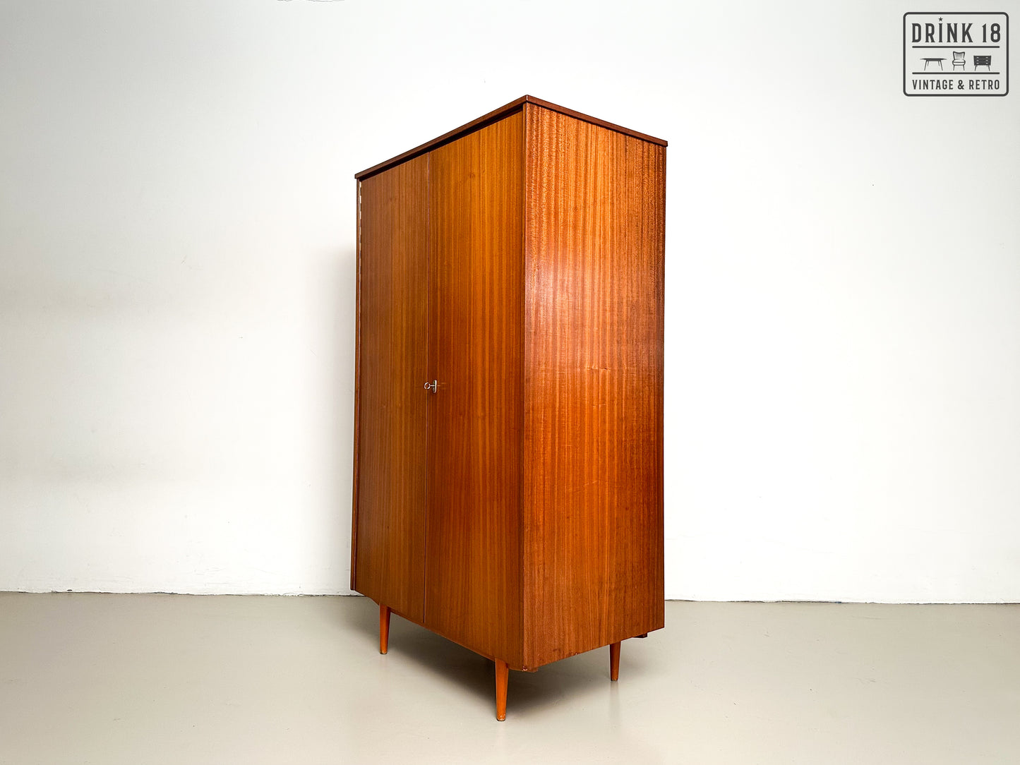 Vintage - Kleerkast Teak