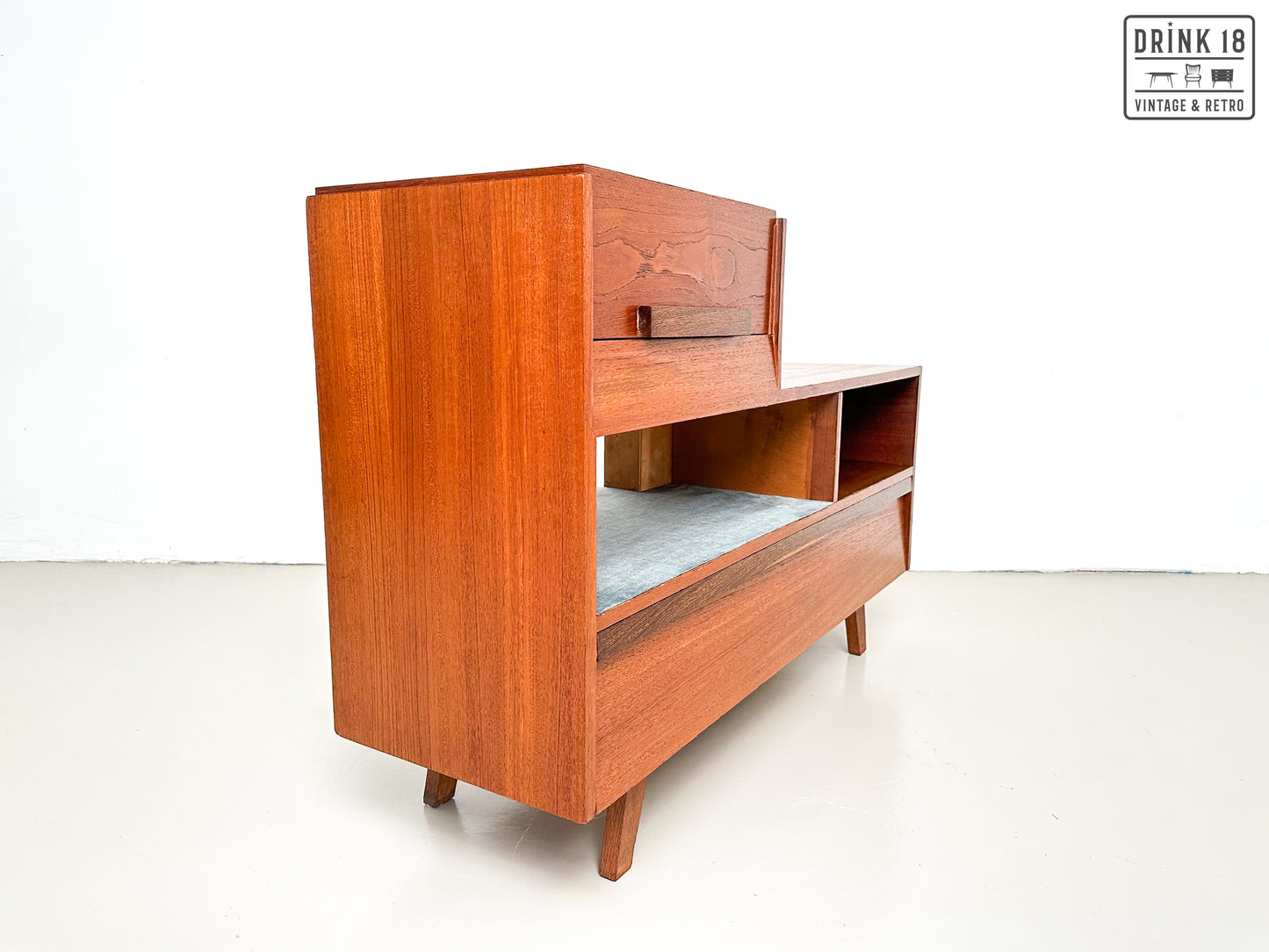 Vintage - Tv/Platenspeler Meubel
