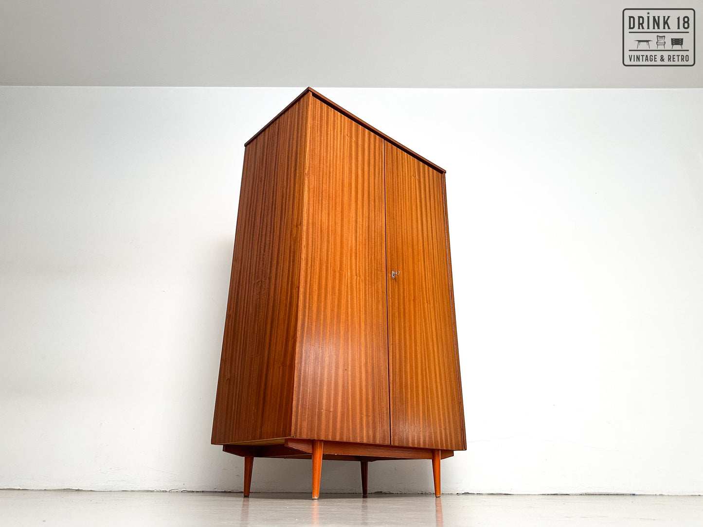 Vintage - Kleerkast Teak