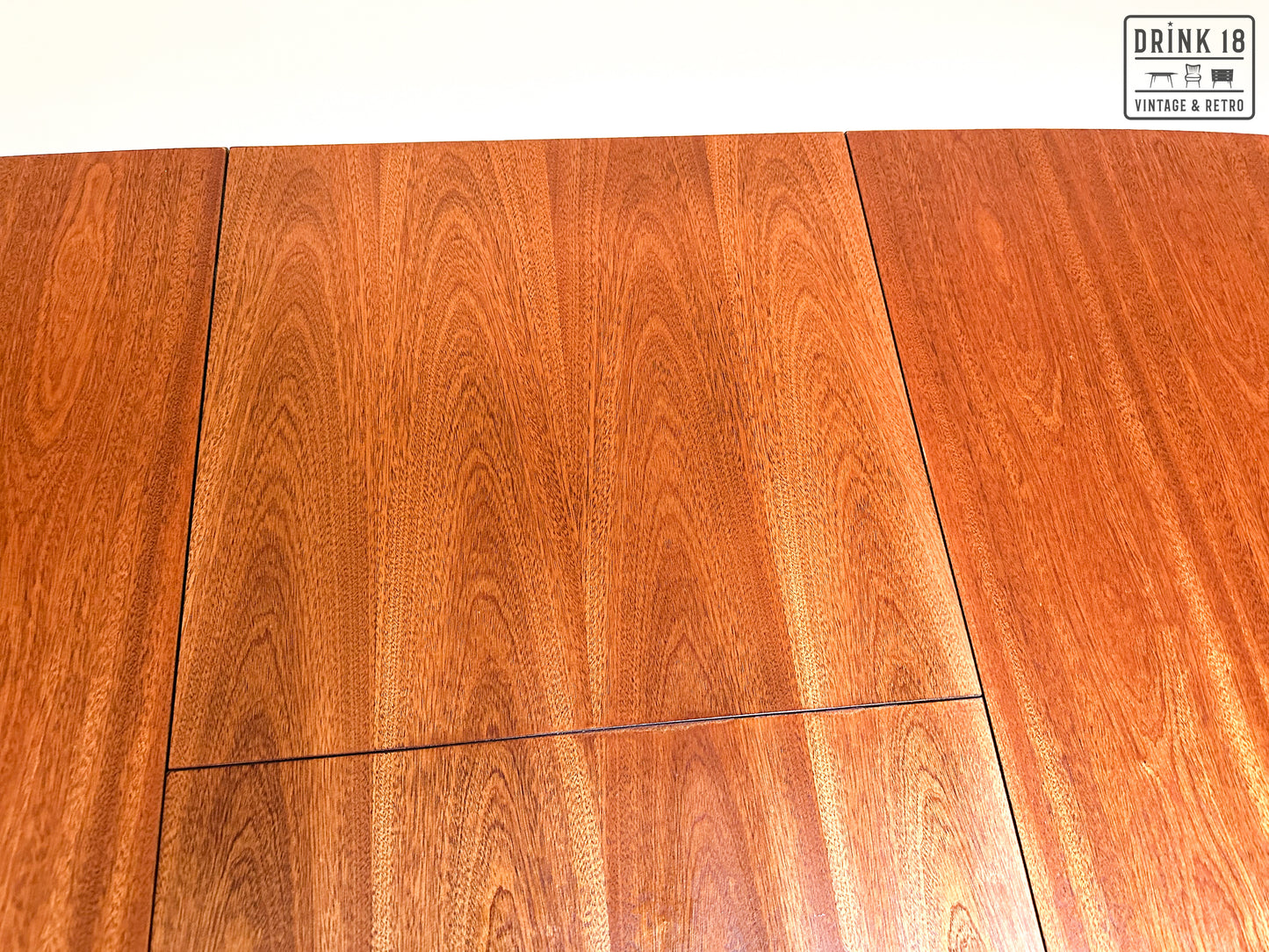 Vintage - Verlengbare ovale eettafel XL
