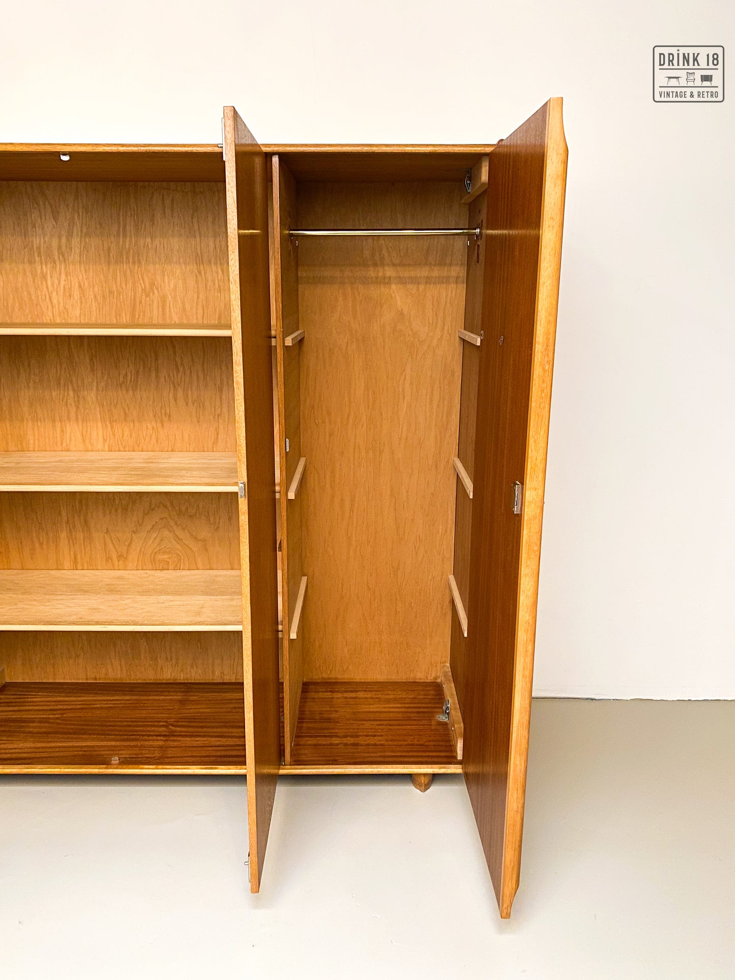 Vintage Kleerkast Eikenserie - Pastoe