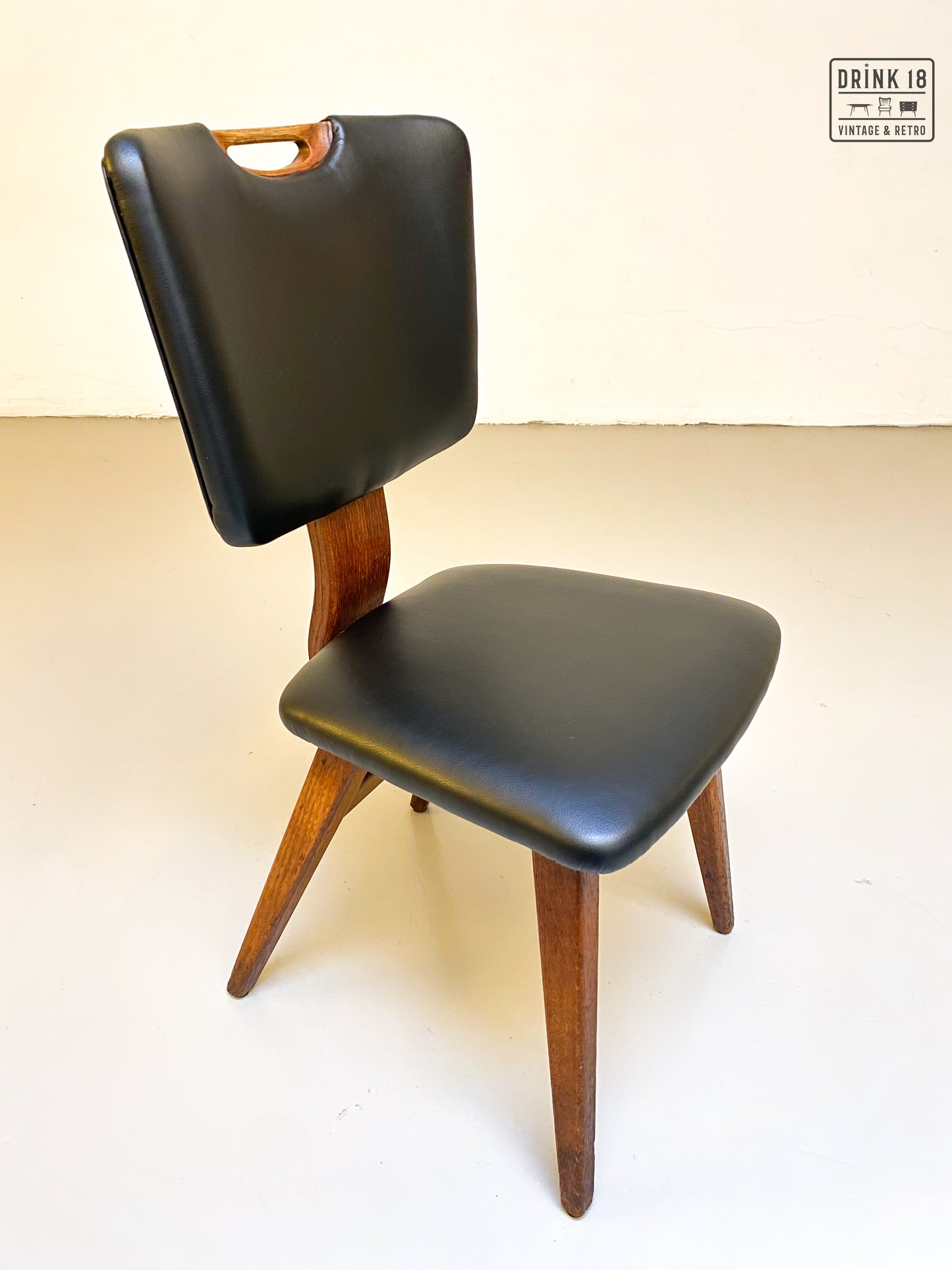 Vintage - Vier Eetkamerstoelen #1