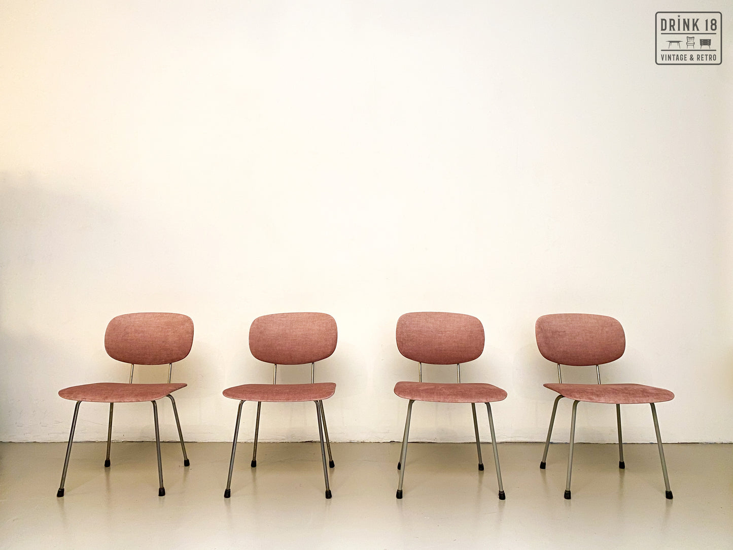 Set van vier stoelen - Gispen 116
