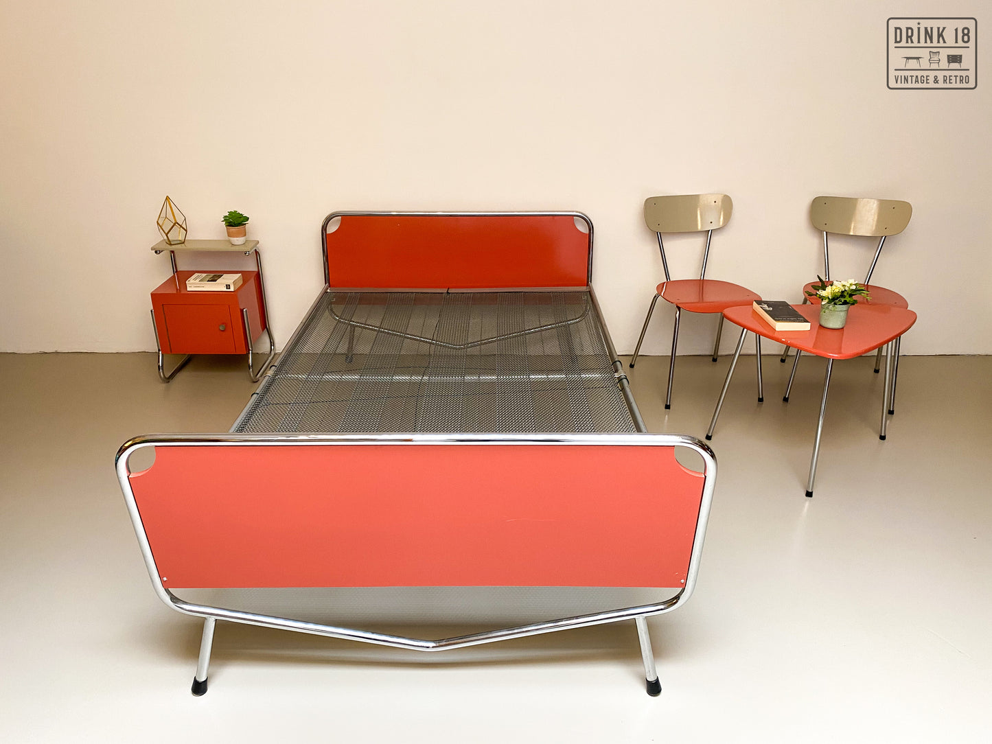 Vintage Slaapkamerset - Wim Rietveld