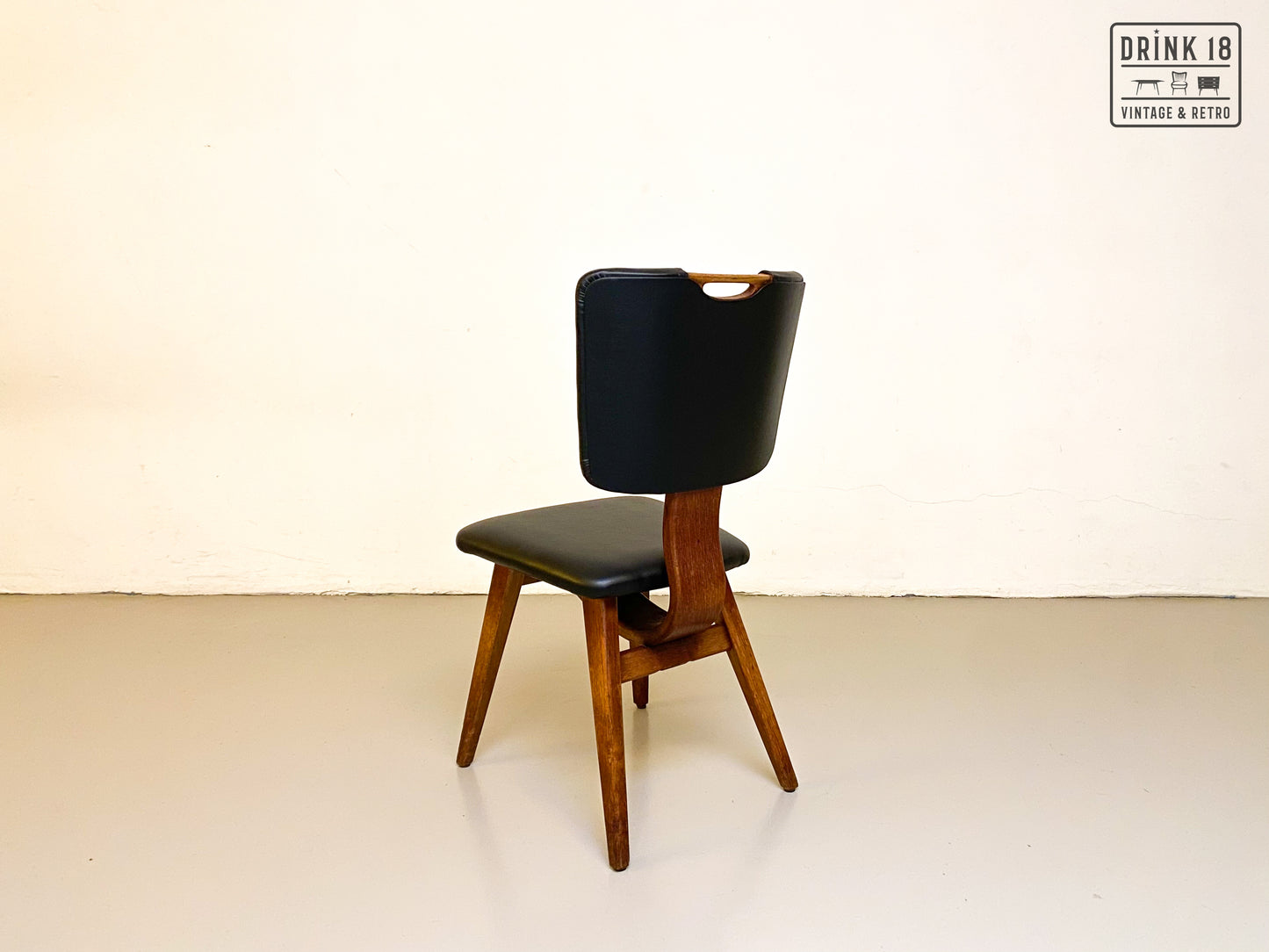 Vintage - Vier Eetkamerstoelen #1