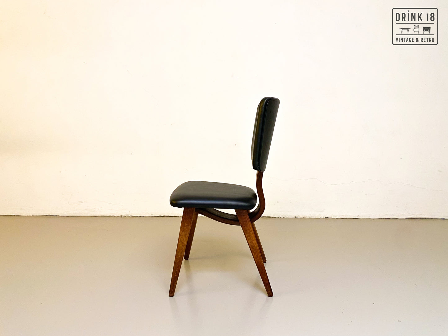 Vintage - Vier Eetkamerstoelen #1