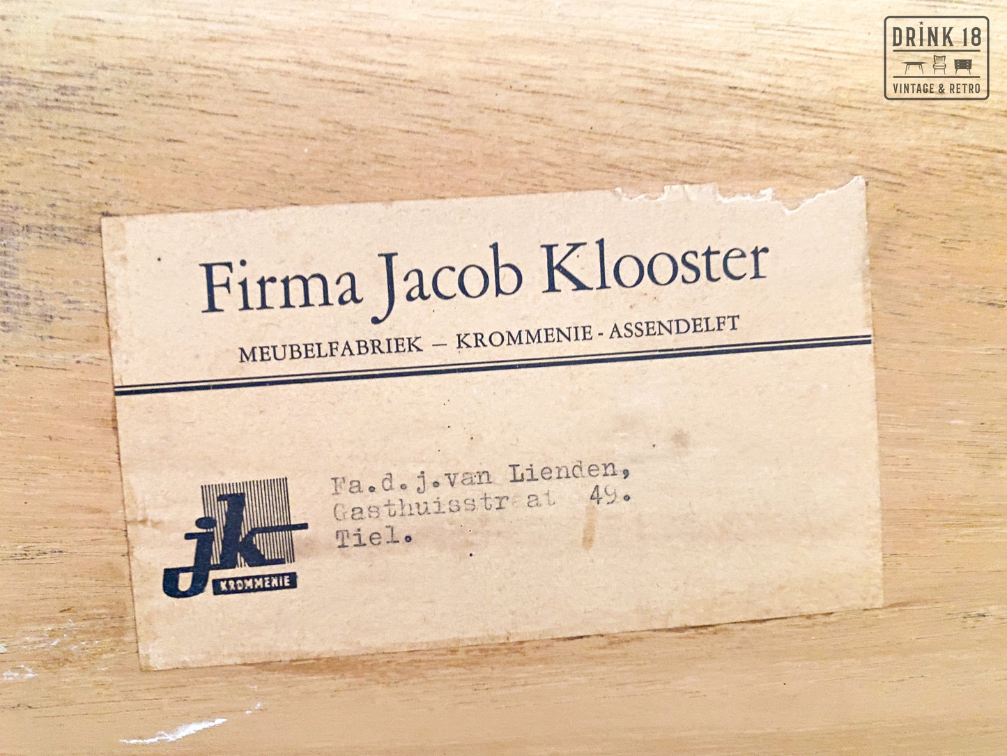 Sideboard - Firma Jacobs Klooster