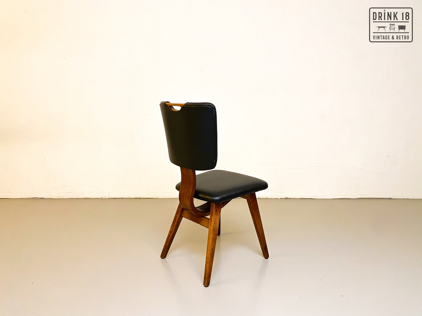 Vintage - Vier Eetkamerstoelen #1