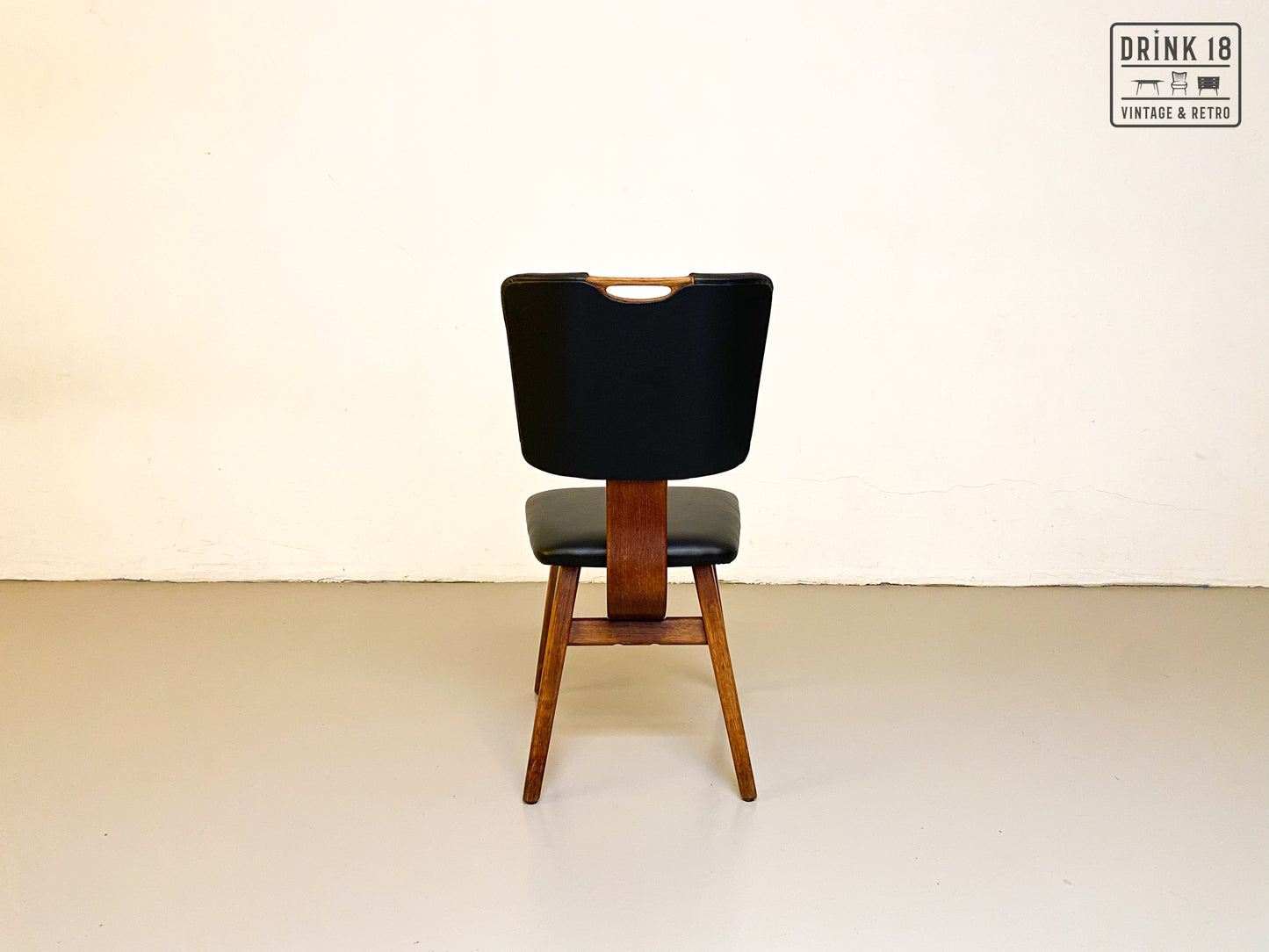 Vintage - Vier Eetkamerstoelen #1