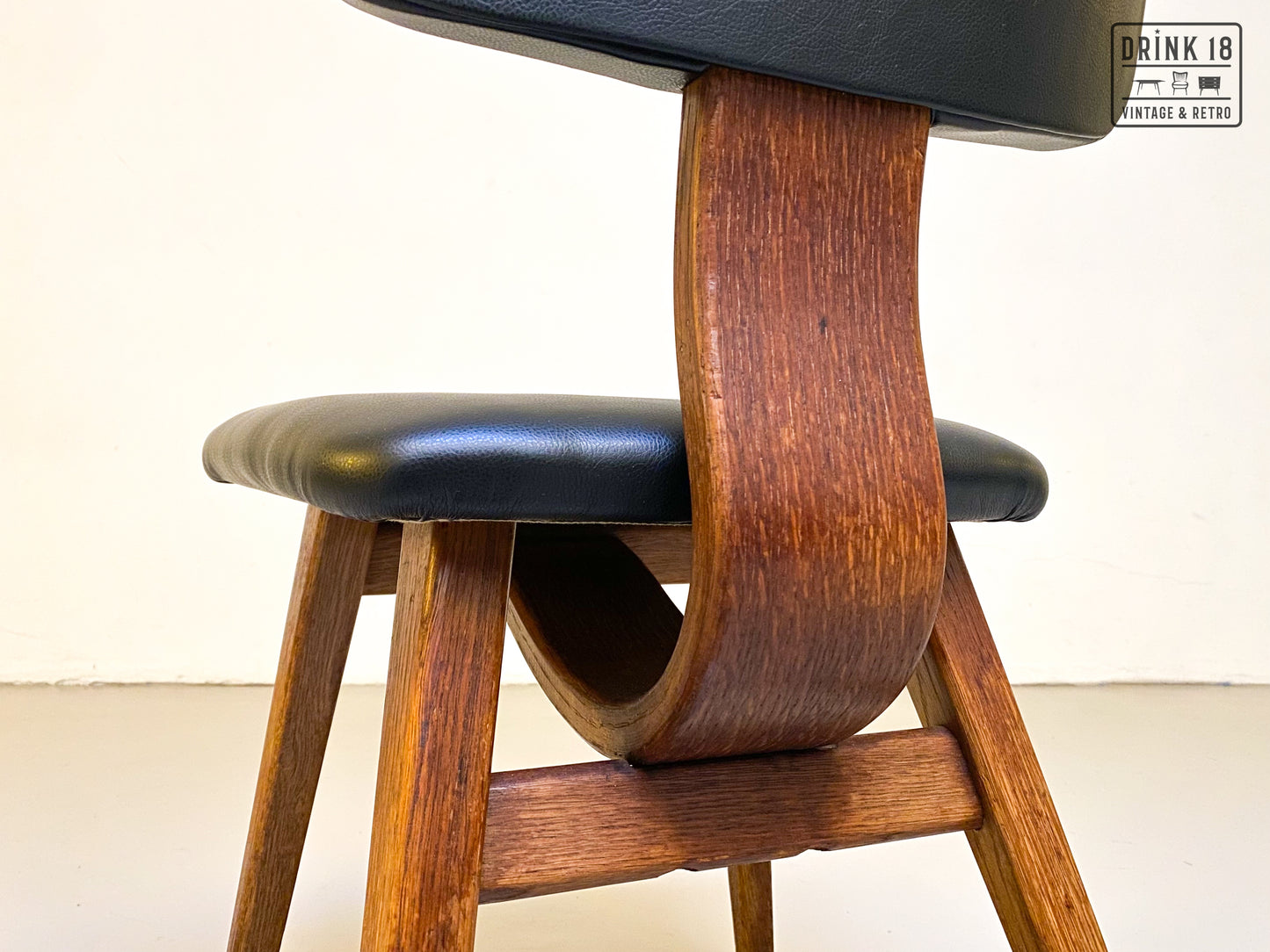 Vintage - Vier Eetkamerstoelen #1