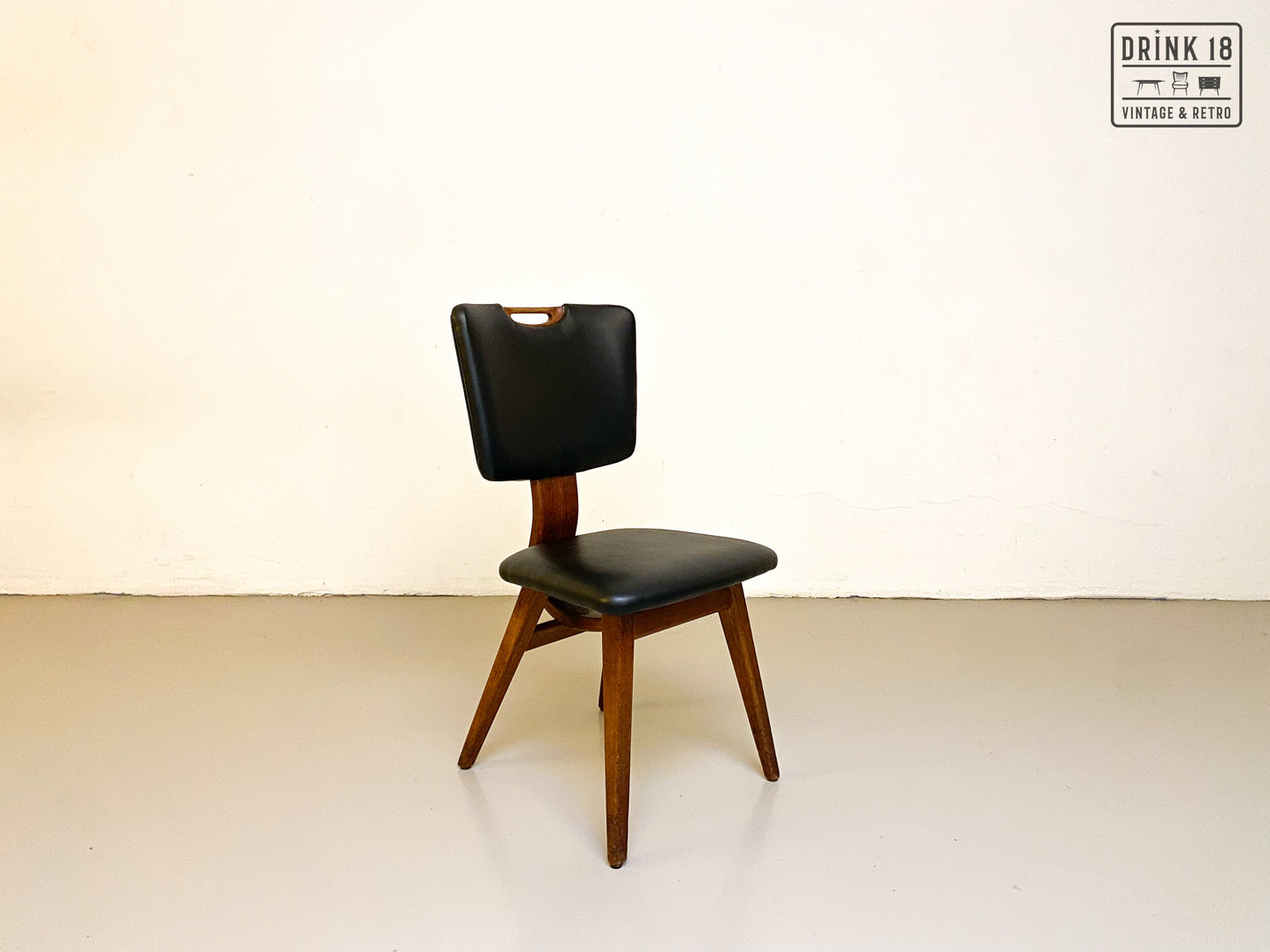 Vintage - Vier Eetkamerstoelen #1
